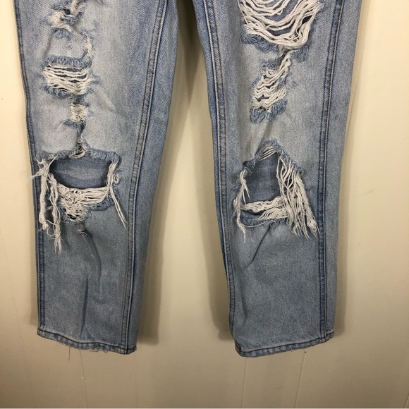 A&F Annie High Rise Ankle Straight Jeans Sz 00S - Picture 6 of 15